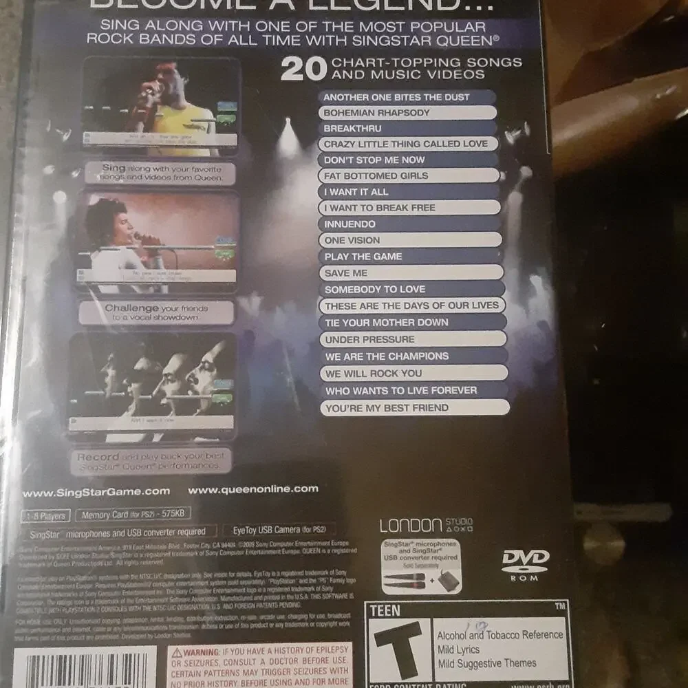 Queen PS2 Sealed